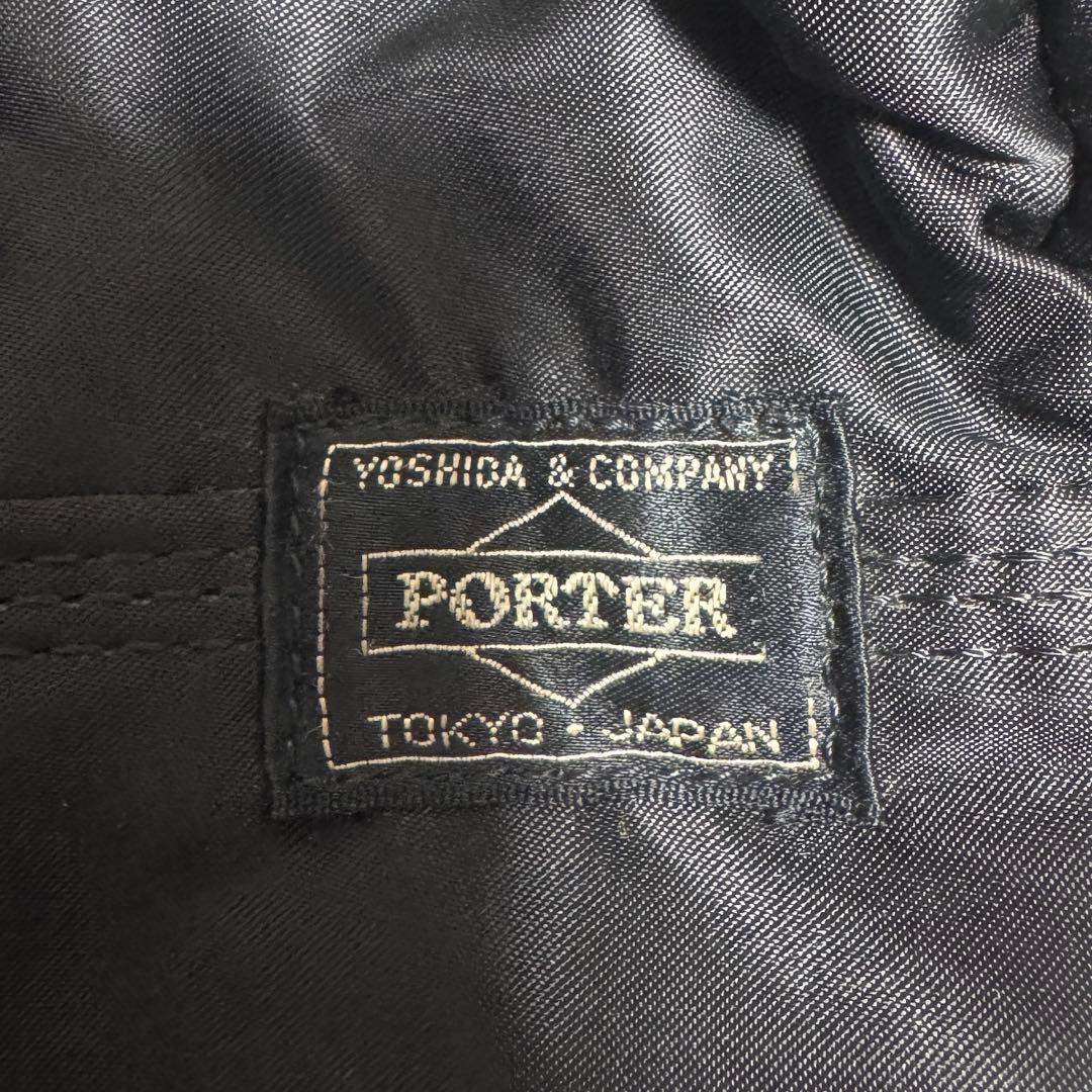 美品 PORTER タンカー ミニボストン ドラムバッグ ロール S 黒