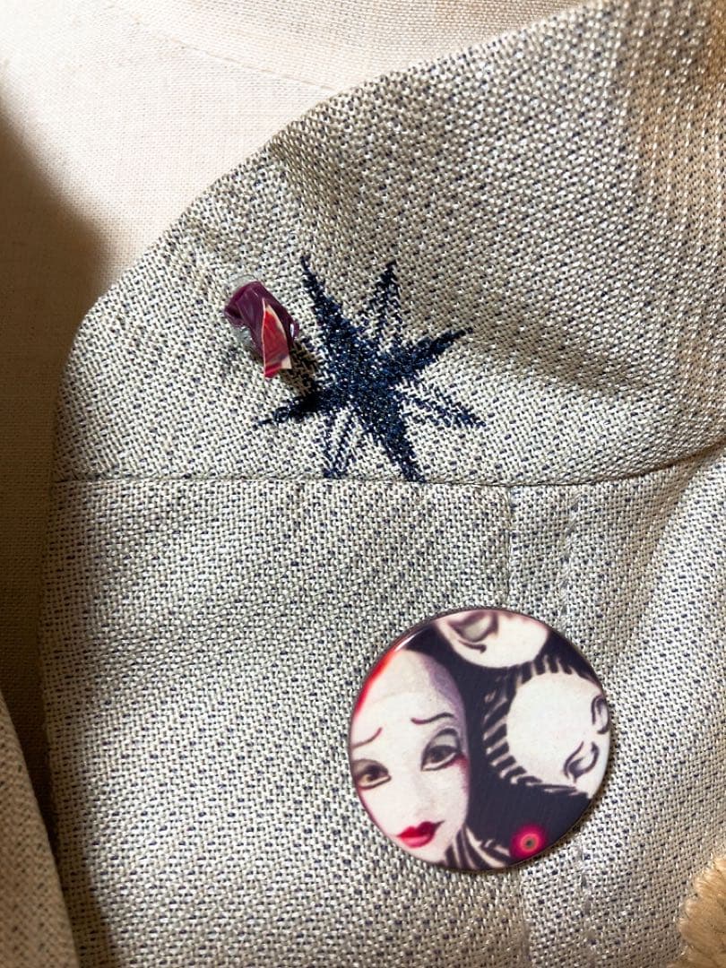 Desigual × シルクドソレイユ コラボ 刺繍コート大きいサイズ