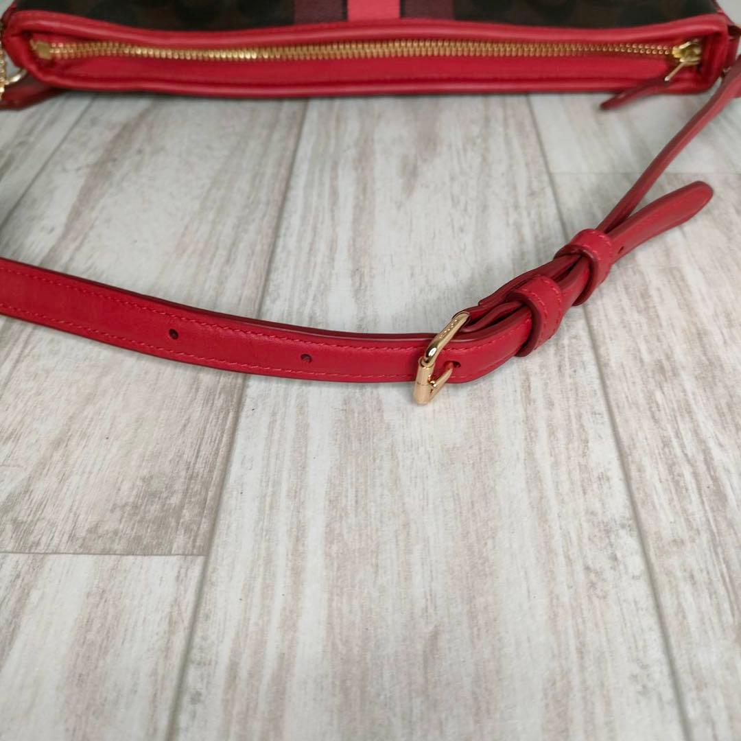 45 COACH コーチ　シグネチャー　ショルダーバッグ