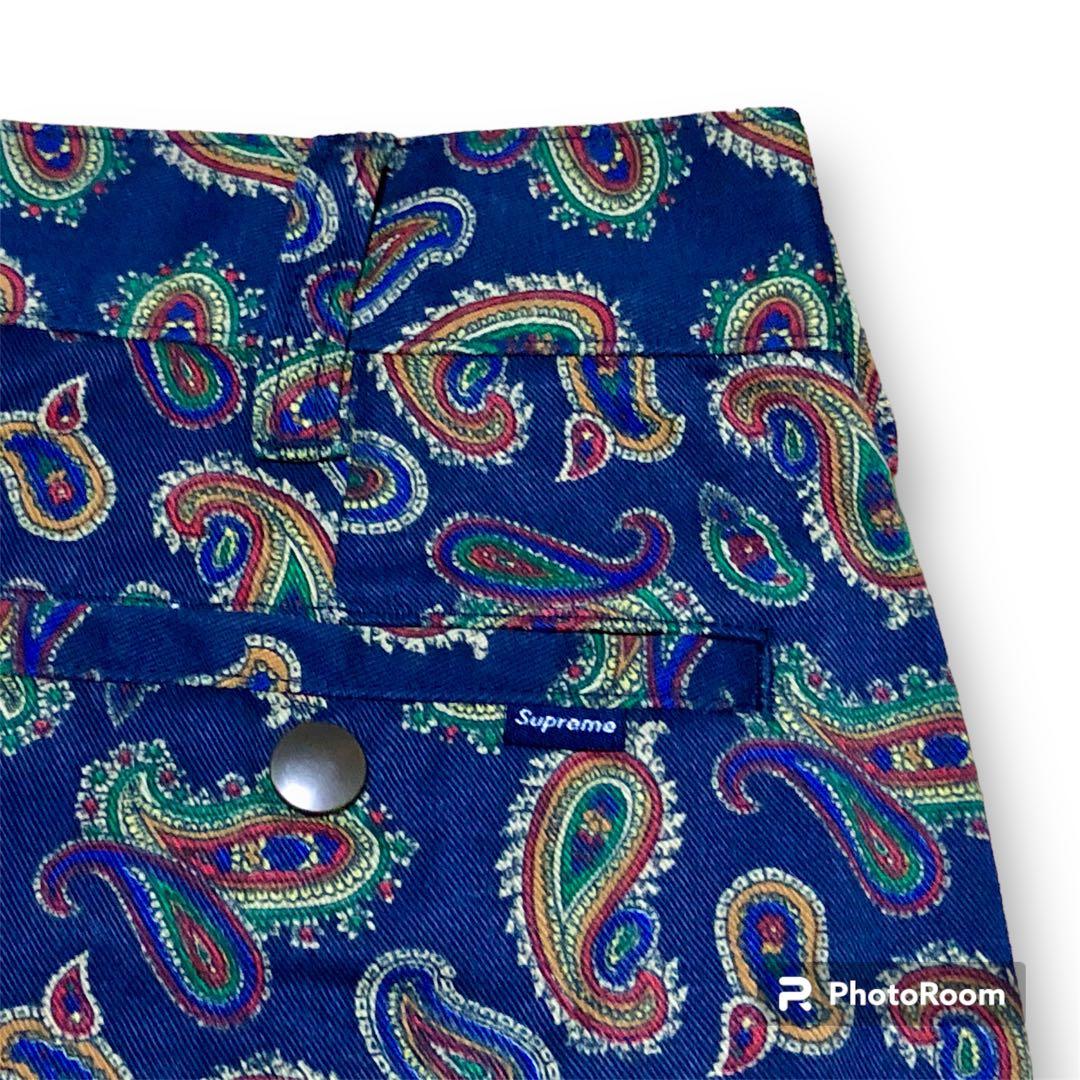 新品未使用 3本セット Supreme Paisley Work Pants