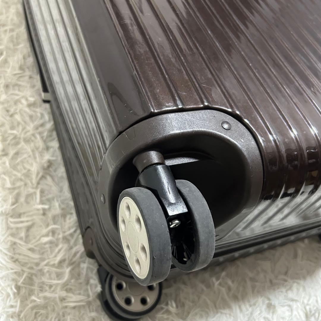 訳あり✨RIMOWA サルサ 4輪 キャリーケース スーツケース 旅行 ブラウン
