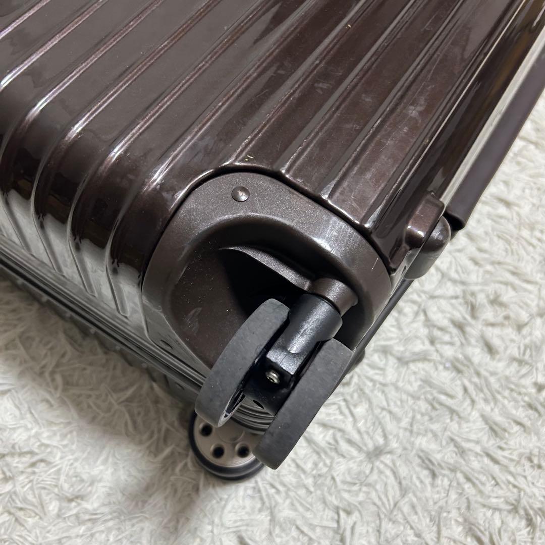 訳あり✨RIMOWA サルサ 4輪 キャリーケース スーツケース 旅行 ブラウン