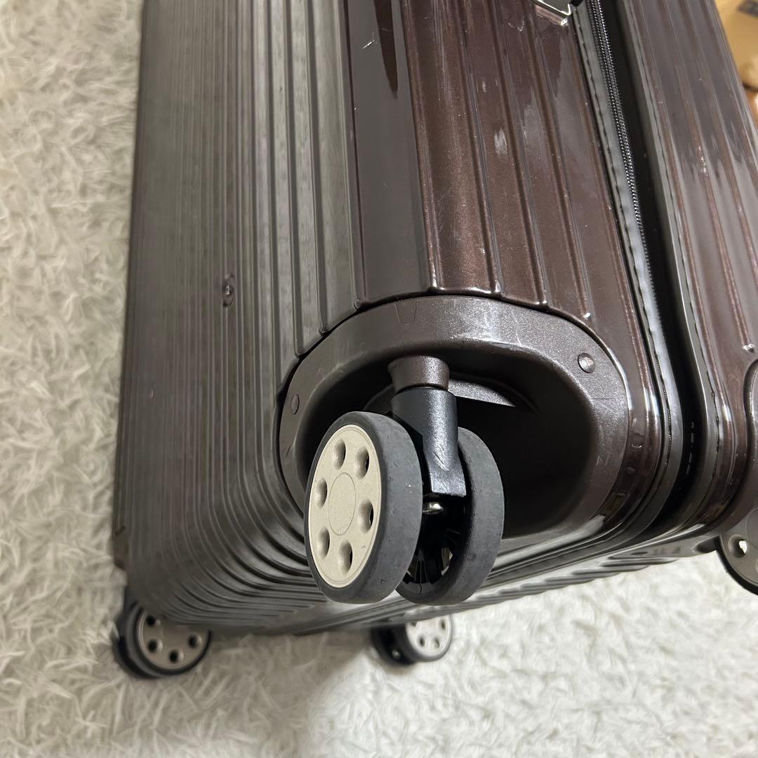 訳あり✨RIMOWA サルサ 4輪 キャリーケース スーツケース 旅行 ブラウン