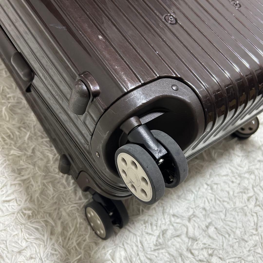 訳あり✨RIMOWA サルサ 4輪 キャリーケース スーツケース 旅行 ブラウン