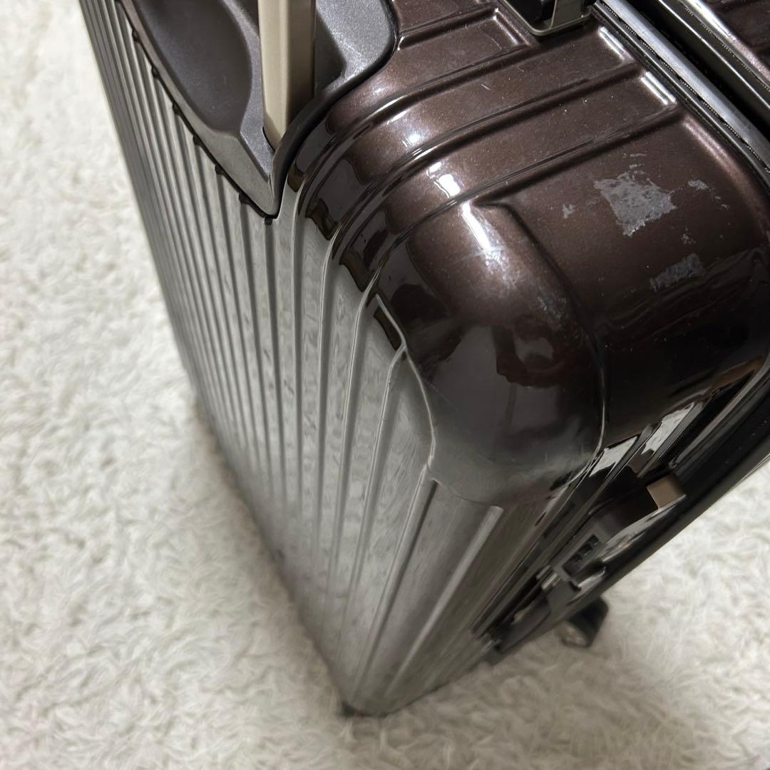 訳あり✨RIMOWA サルサ 4輪 キャリーケース スーツケース 旅行 ブラウン