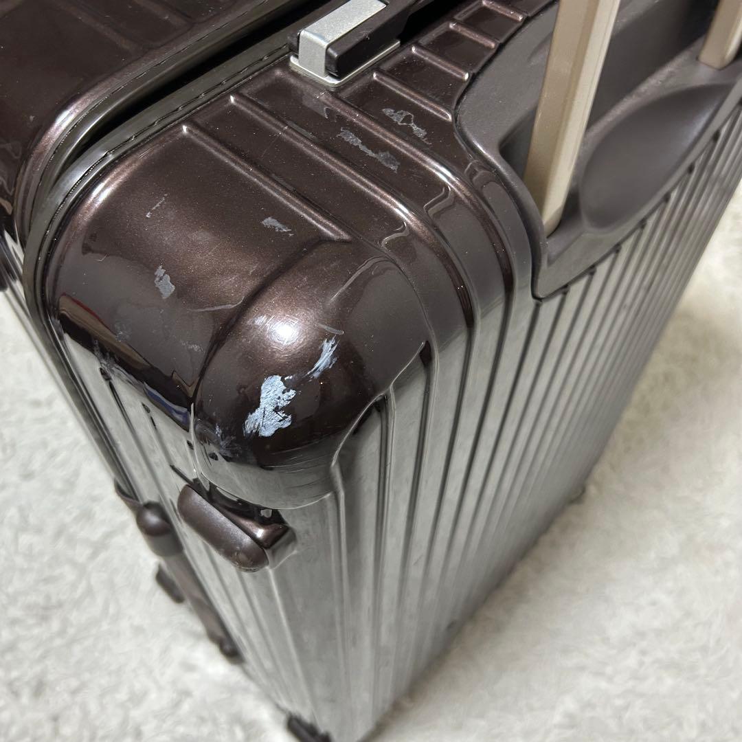 訳あり✨RIMOWA サルサ 4輪 キャリーケース スーツケース 旅行 ブラウン