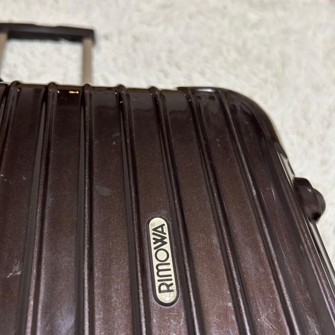 訳あり✨RIMOWA サルサ 4輪 キャリーケース スーツケース 旅行 ブラウン