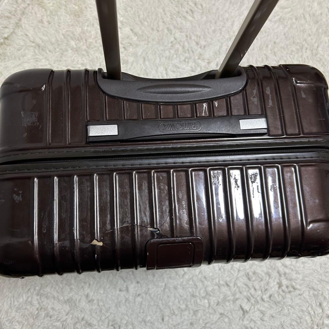 訳あり✨RIMOWA サルサ 4輪 キャリーケース スーツケース 旅行 ブラウン