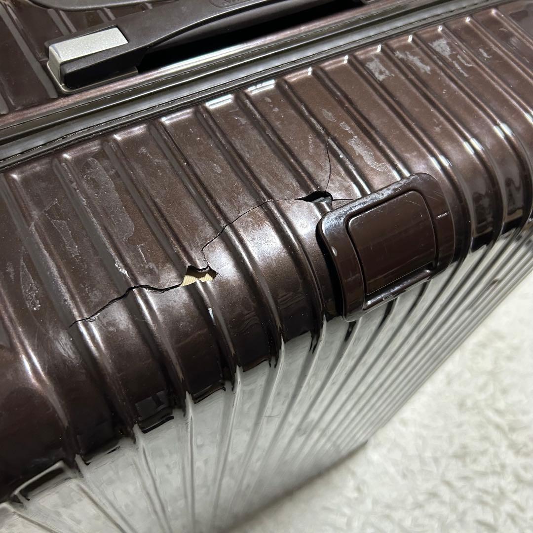 訳あり✨RIMOWA サルサ 4輪 キャリーケース スーツケース 旅行 ブラウン