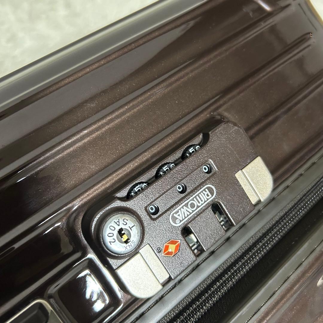 訳あり✨RIMOWA サルサ 4輪 キャリーケース スーツケース 旅行 ブラウン