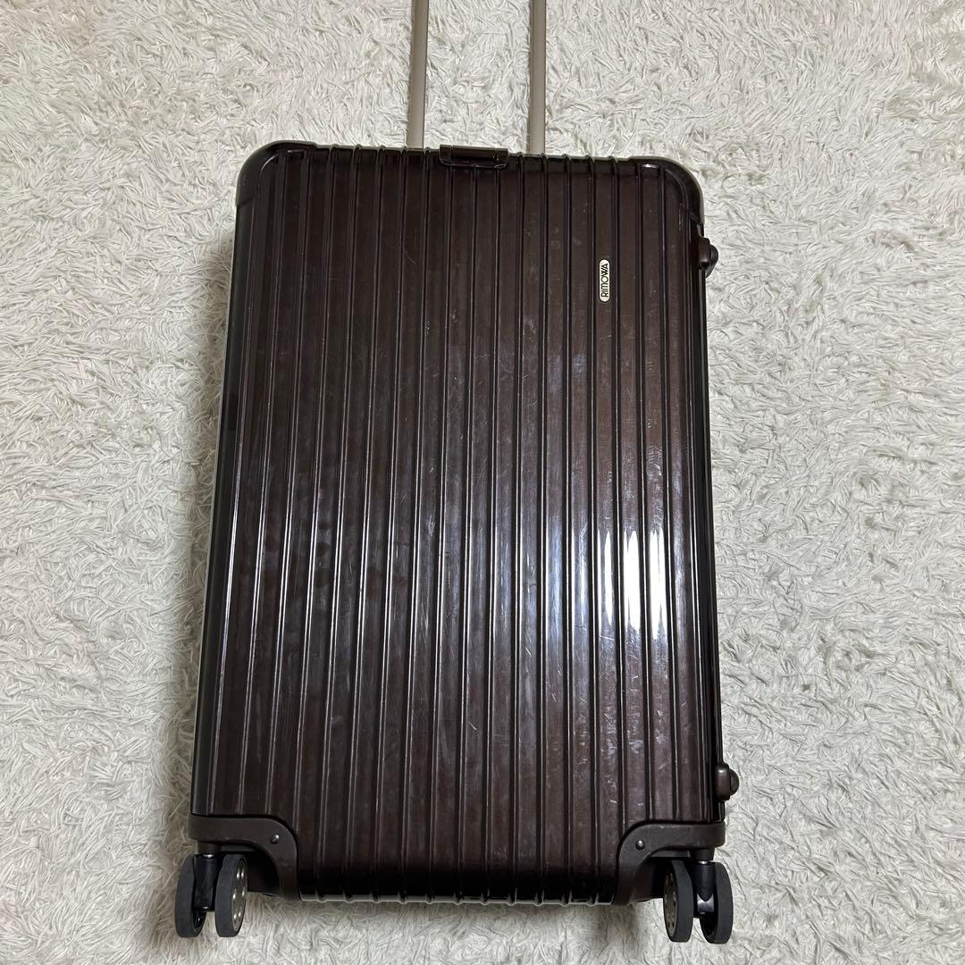 訳あり✨RIMOWA サルサ 4輪 キャリーケース スーツケース 旅行 ブラウン