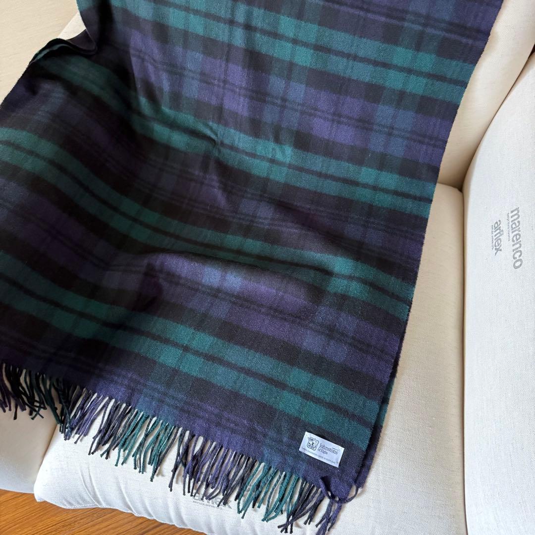 Johnstons of Elgin 大判カシミヤストール