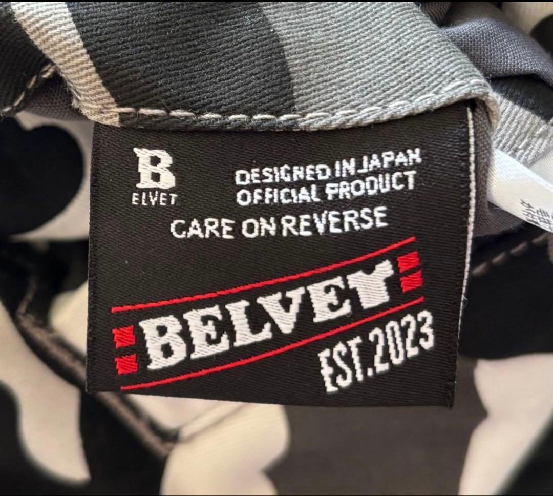 BELVET Camo Reversible MA-1 Jacket グレー