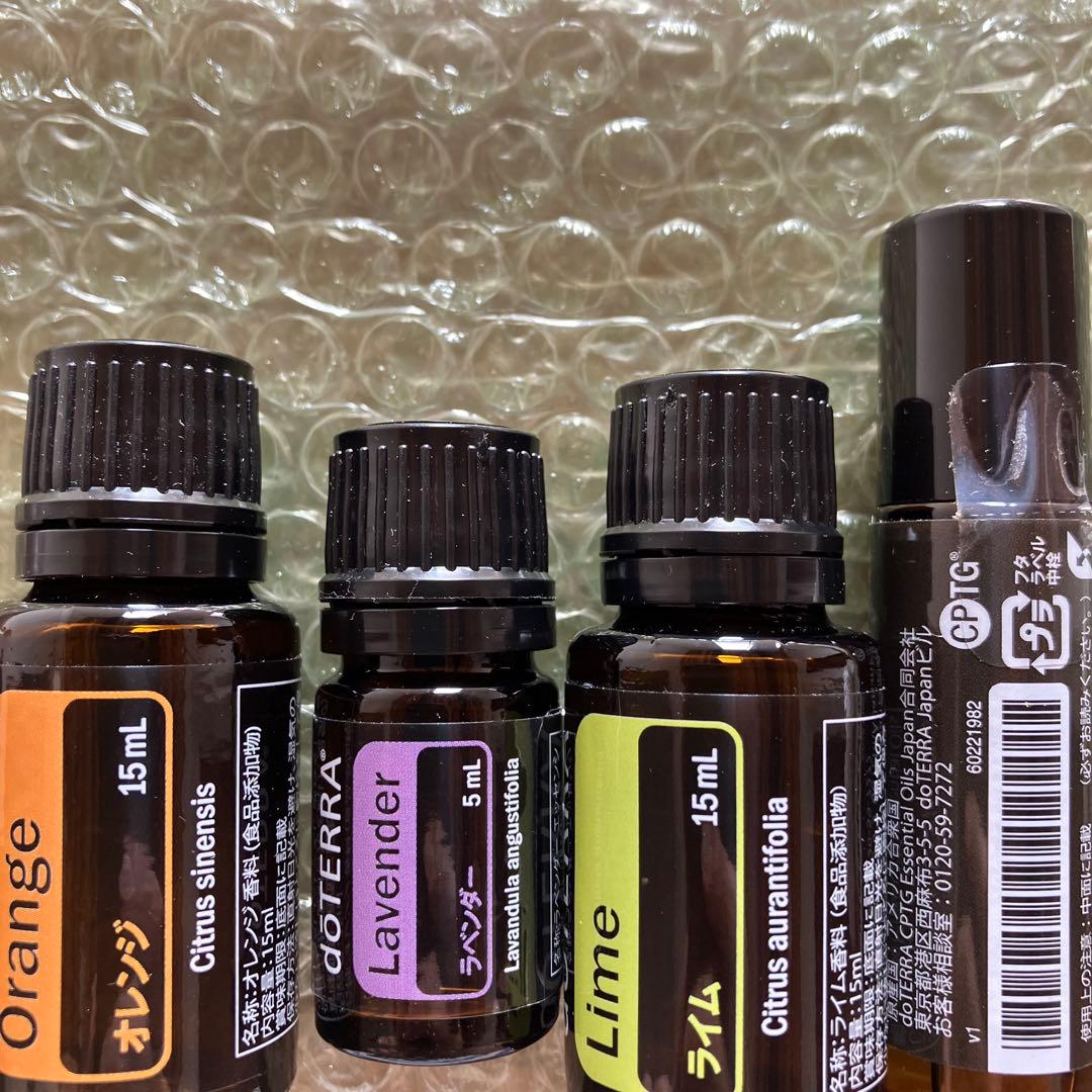 doTERRA ドテラ エッセンシャルオイル４点セット