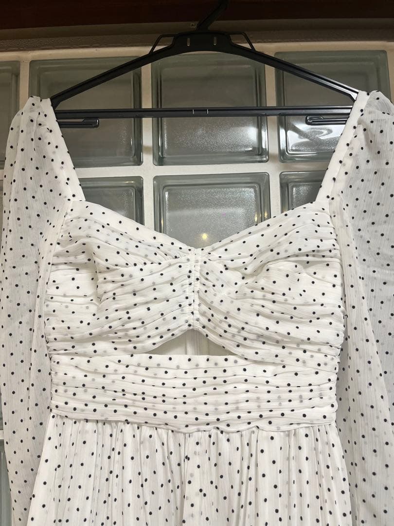 self-portrait ポルカドット　ドレス　Sサイズ