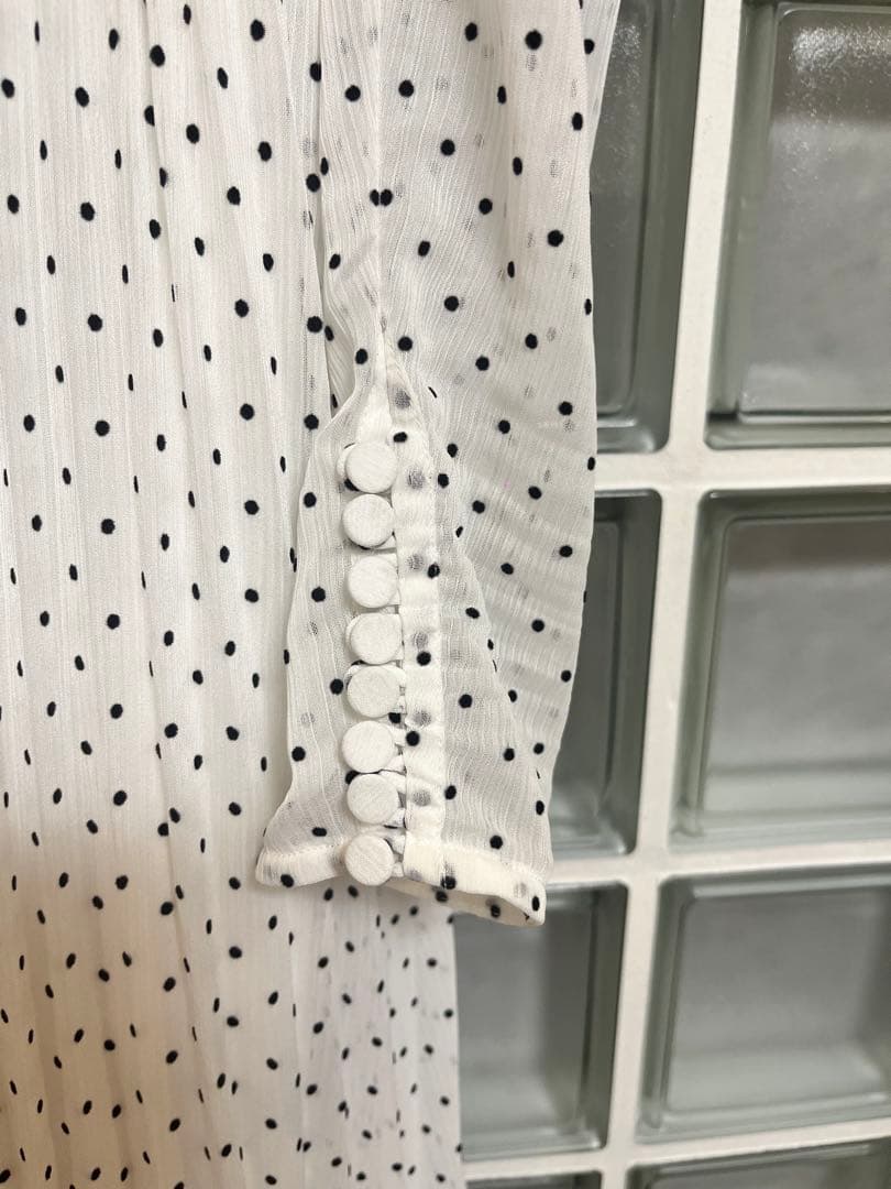 self-portrait ポルカドット　ドレス　Sサイズ
