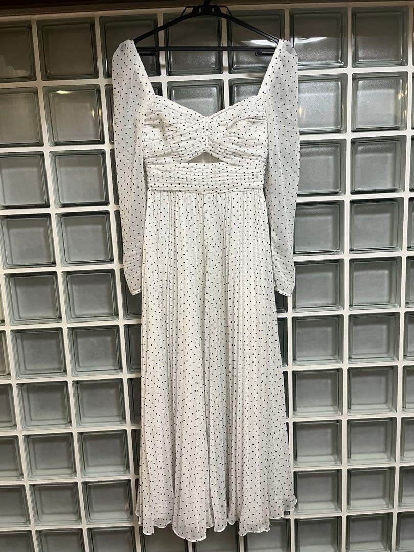 self-portrait ポルカドット　ドレス　Sサイズ