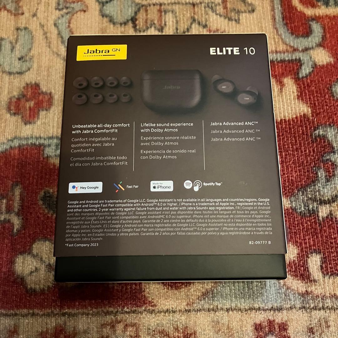 Jabra Elite 10 ワイヤレスイヤホン ココア 箱付き　付属品全てあり