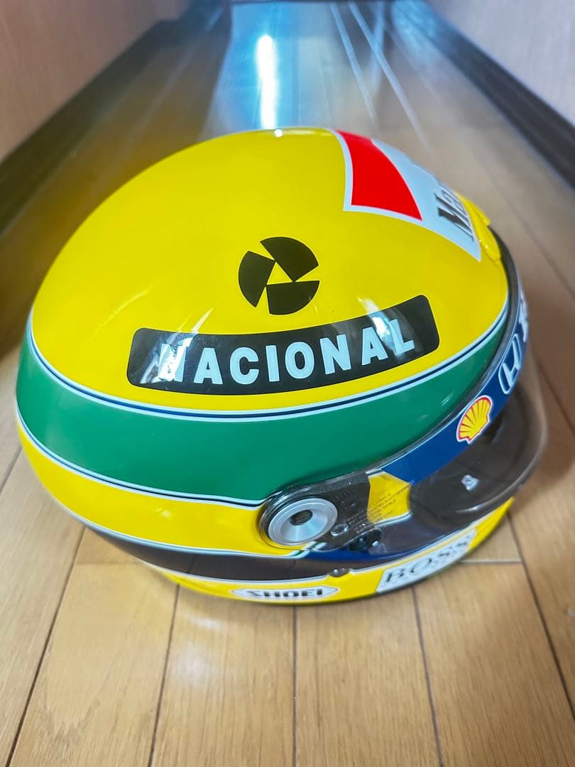 アイルトンセナ　ヘルメット