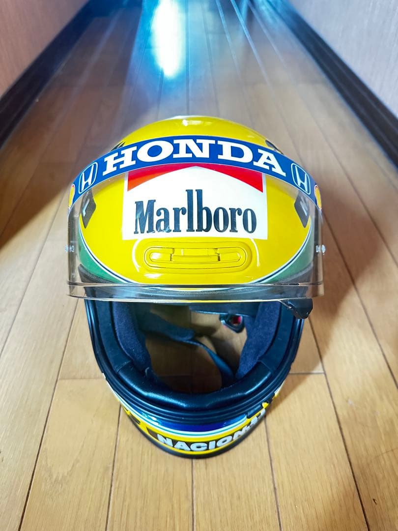 アイルトンセナ　ヘルメット