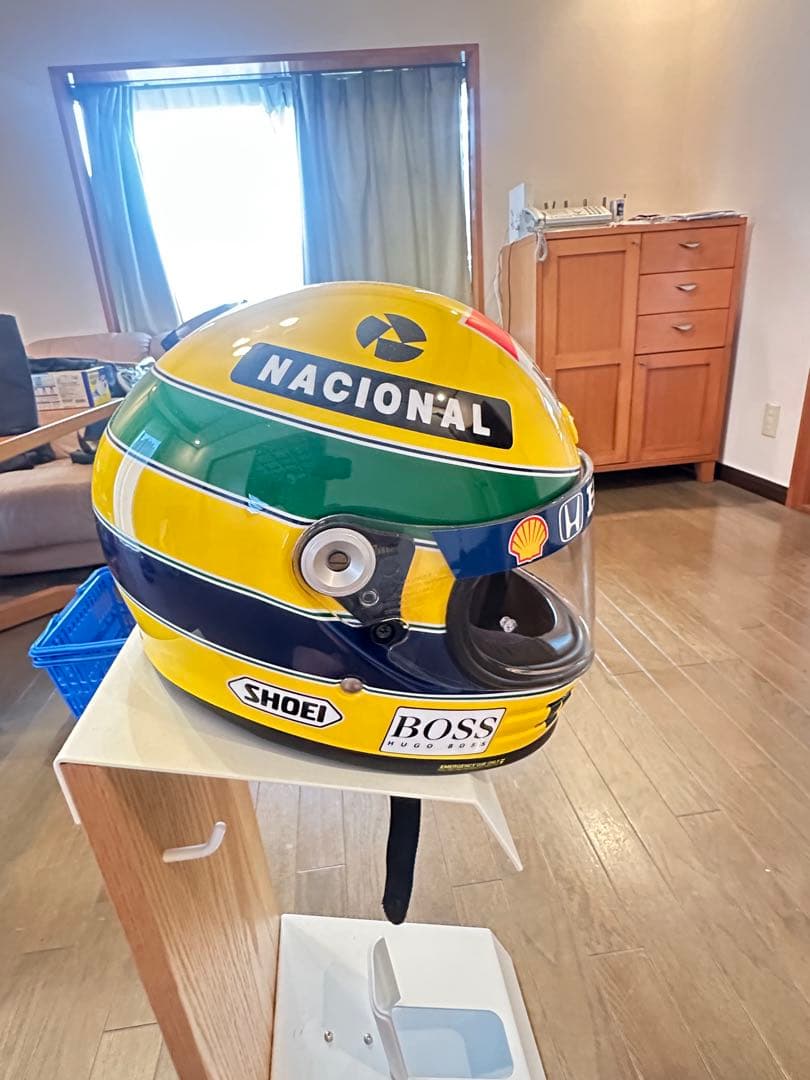 アイルトンセナ　ヘルメット