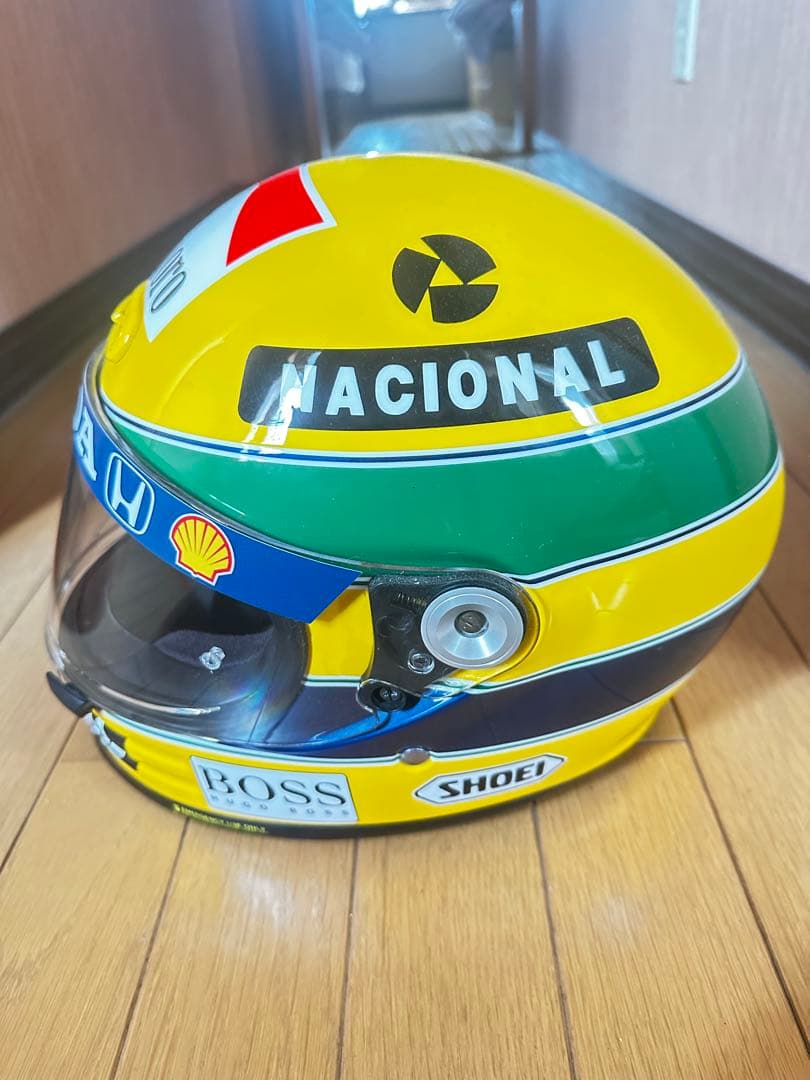 アイルトンセナ　ヘルメット