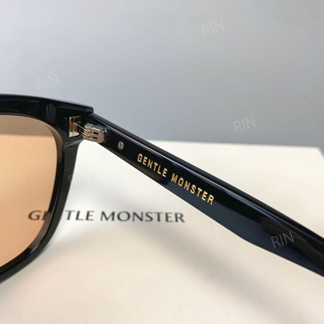 GENTLE MONSTER ブラックブラウンサングラス BY