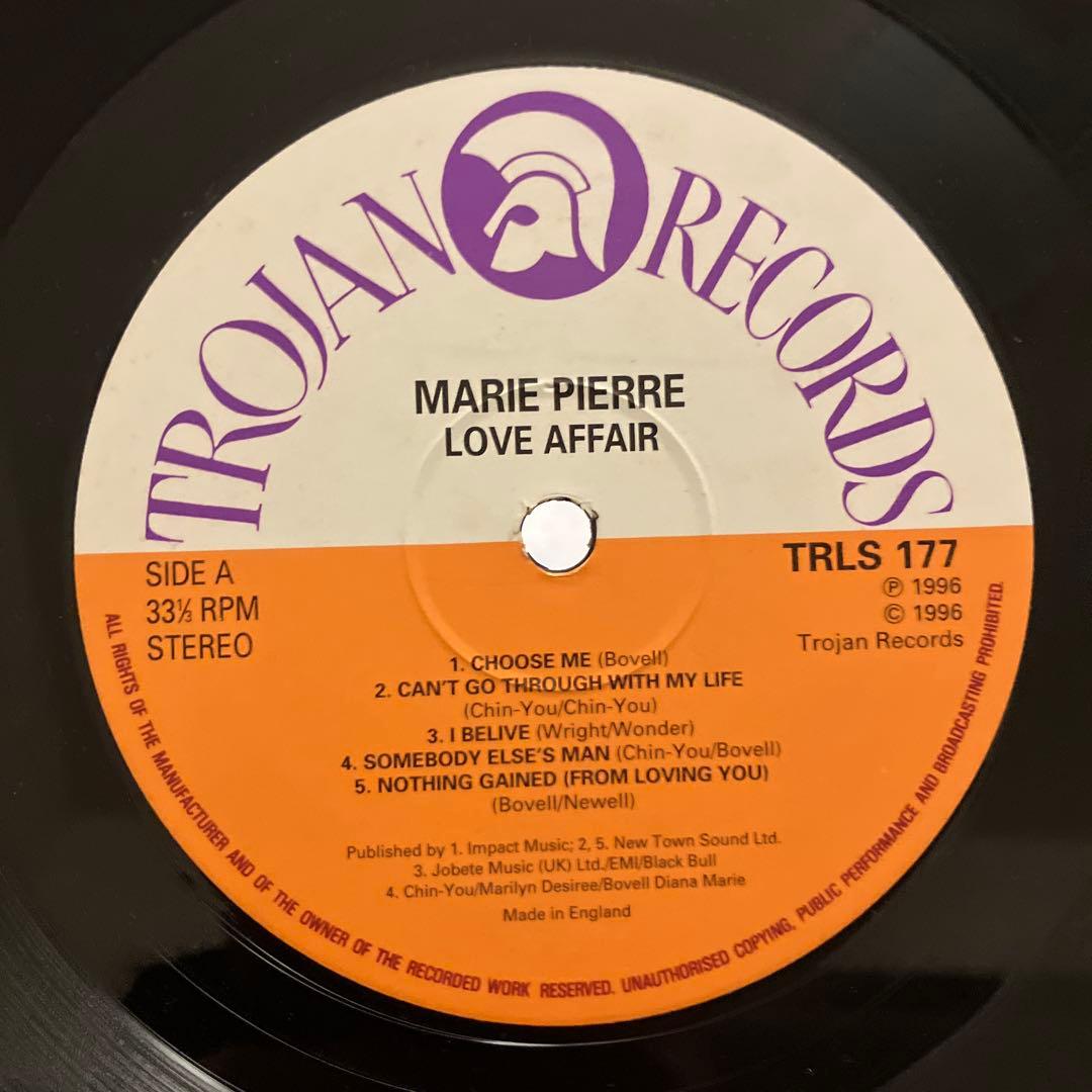 洋楽 LOVE AFFAIR / MARIE PIERRE