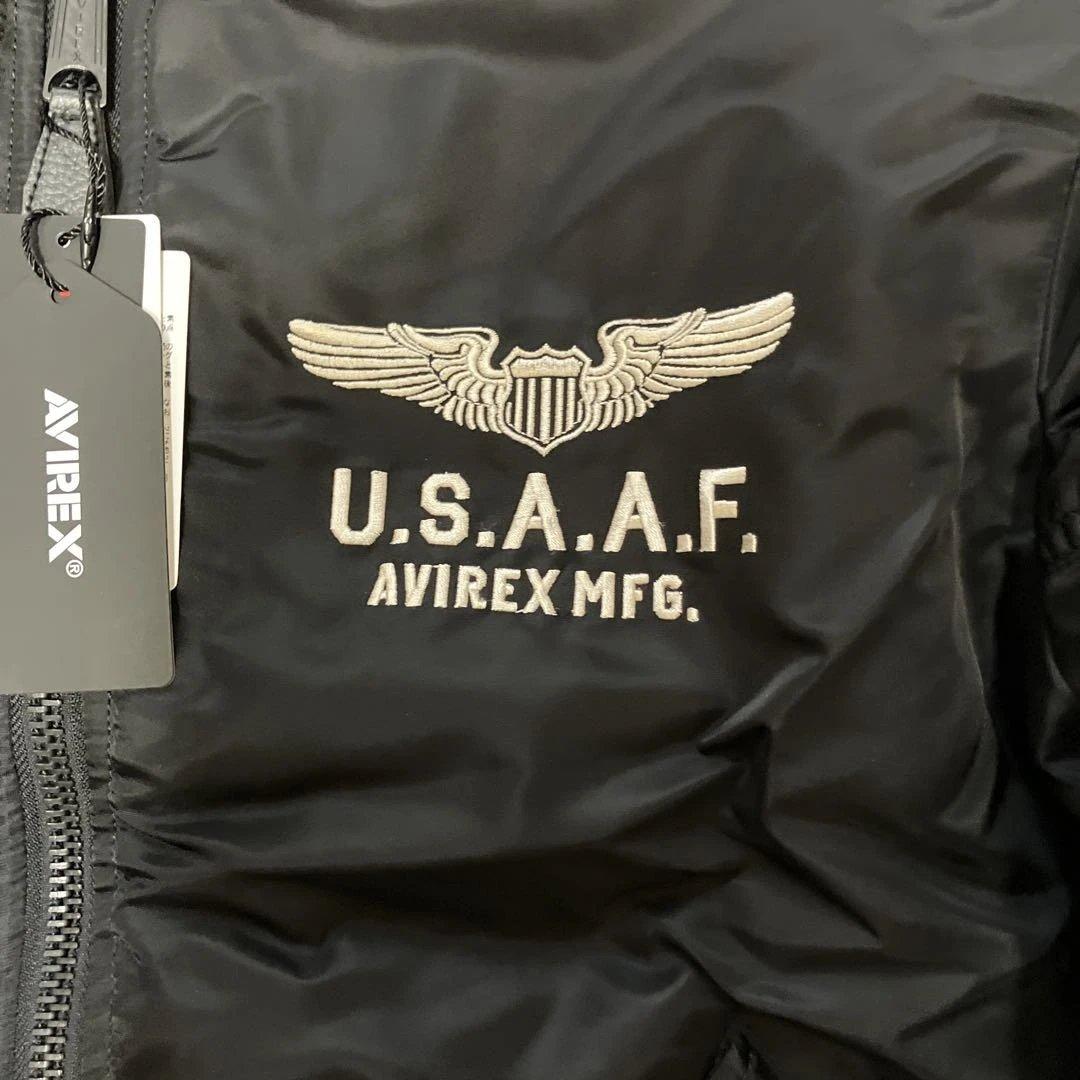 新品未使用　AVIREX MA-1 アメリカンボランティアグループ 2XL