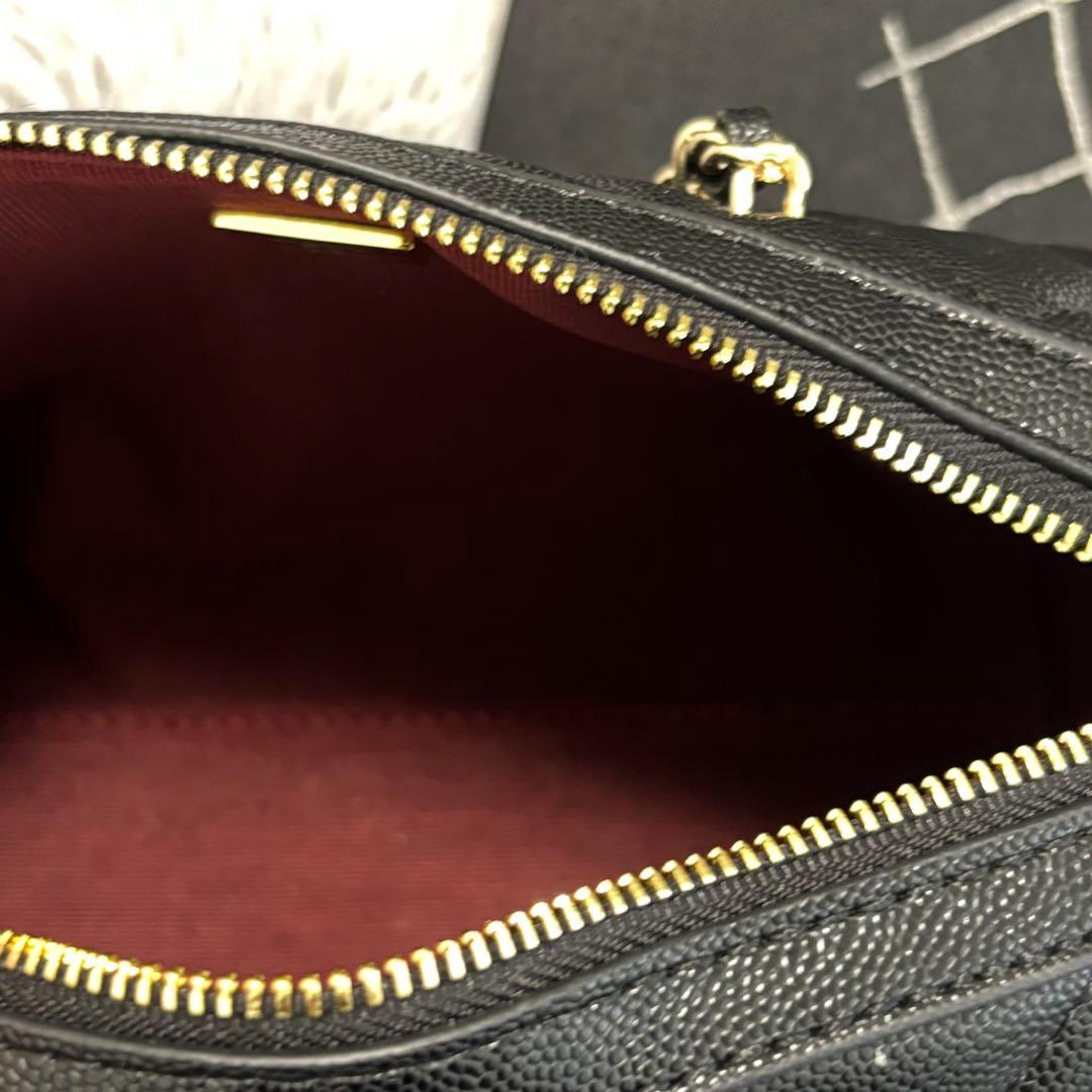 CHANEL ボストンバッグ ショルダーバッグ ハンドバッグ キャビアスキン