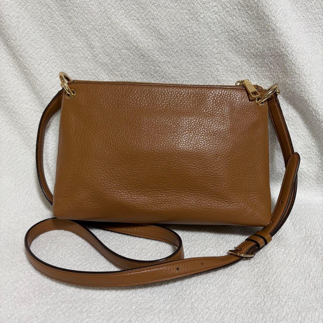 Coach コーチ　ショルダーバック　シボ革　F76645