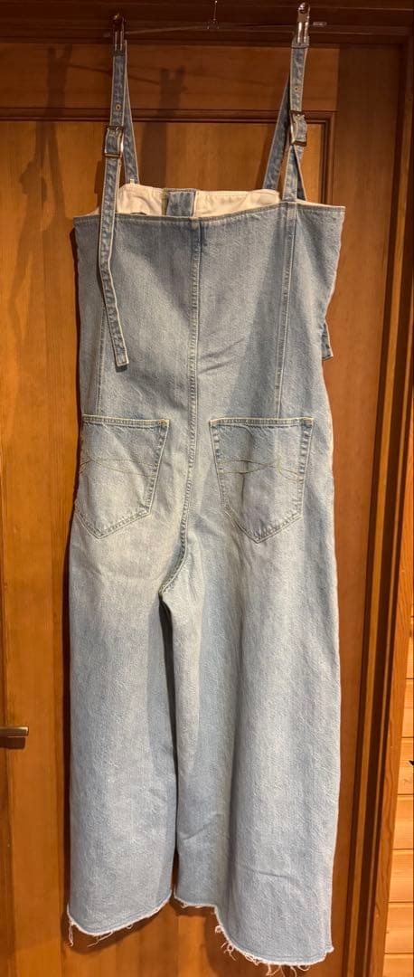 値下げ　ADAM ET ROPE　デニム　ロンパース　サロペット