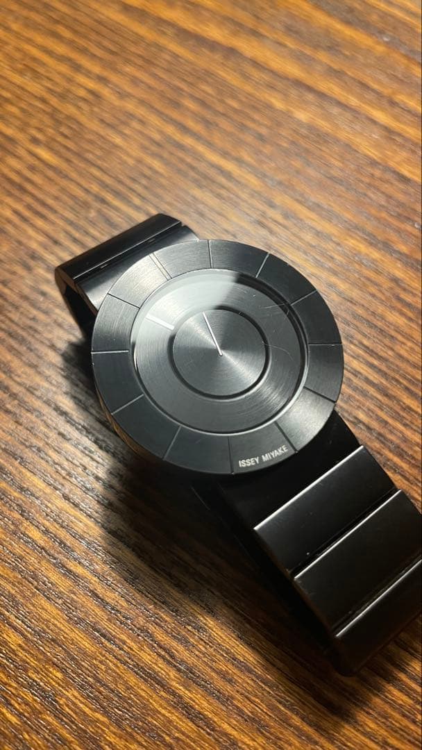 ISSEY MIYAKE TO 腕時計 ブラック 吉岡徳仁
