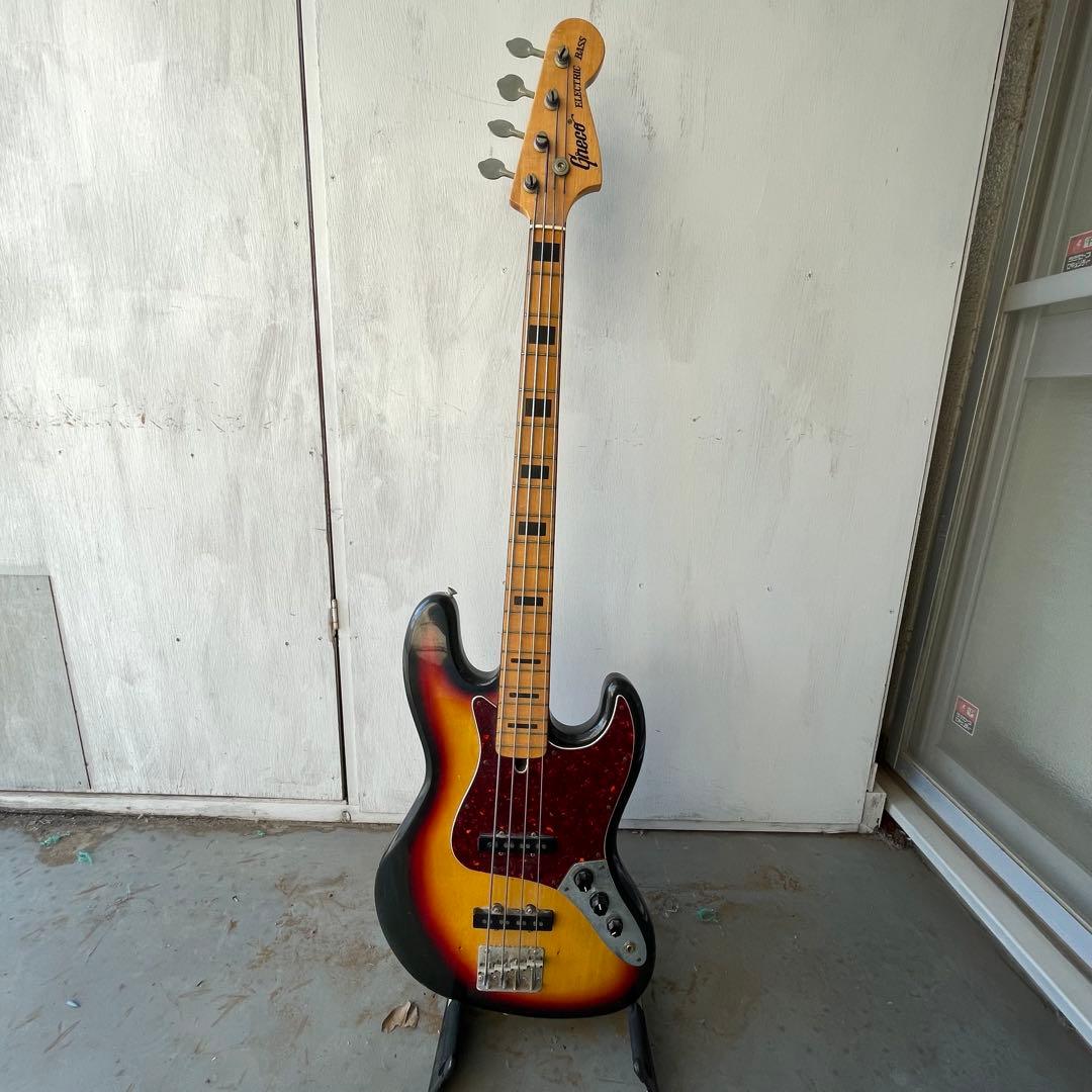 エレキベース サンバースト 4弦