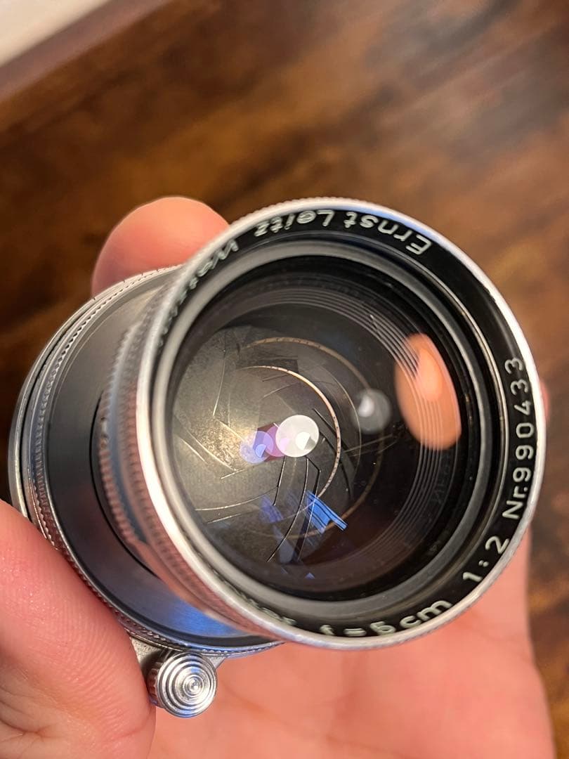 Leica Summitar 50mm f2（後期型）レンズ