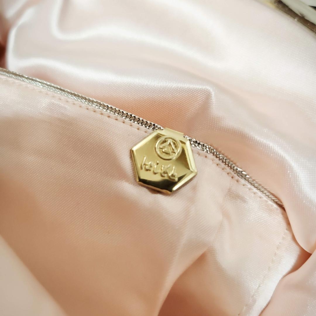 ★【はしもと】皇室御用達 大正ロマン-昭和レトロガマ口 ビーズバッグ カラフル