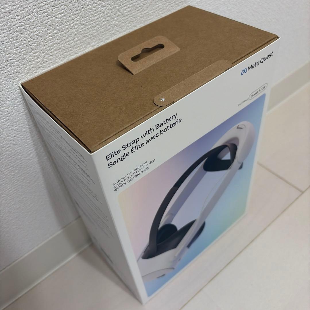 【新品・未開封】 Quest 3 Eliteストラップ バッテリー付き