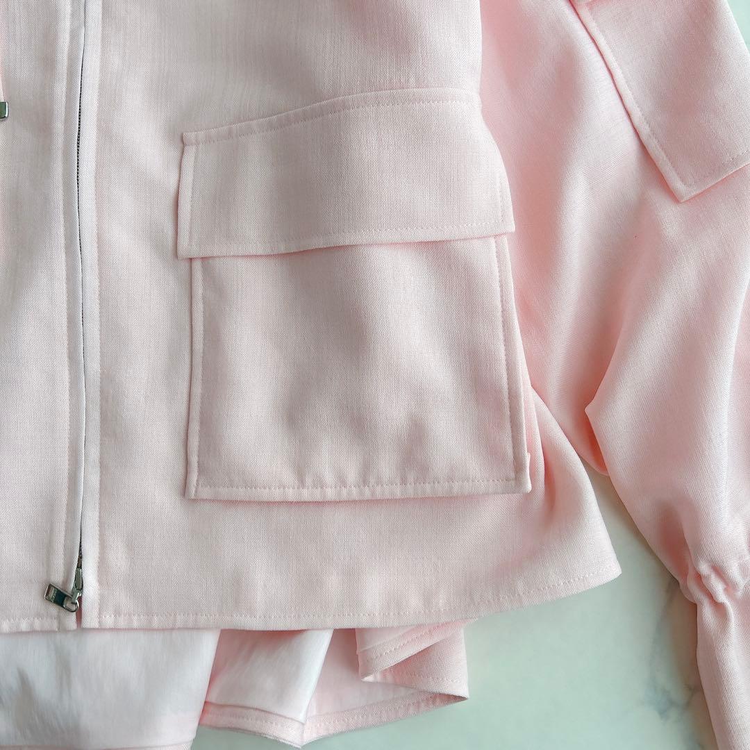 ADEAM パークジャケット パウダーピンク ’23年 S フォクシー