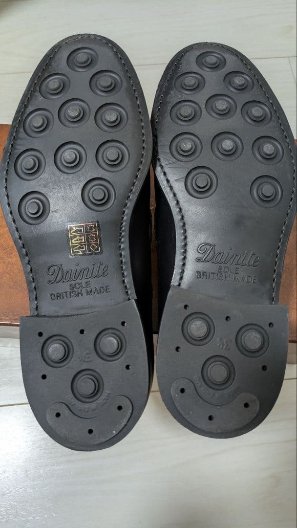 g*e様 Berwick 4340BCDABK ローファー25.5cm