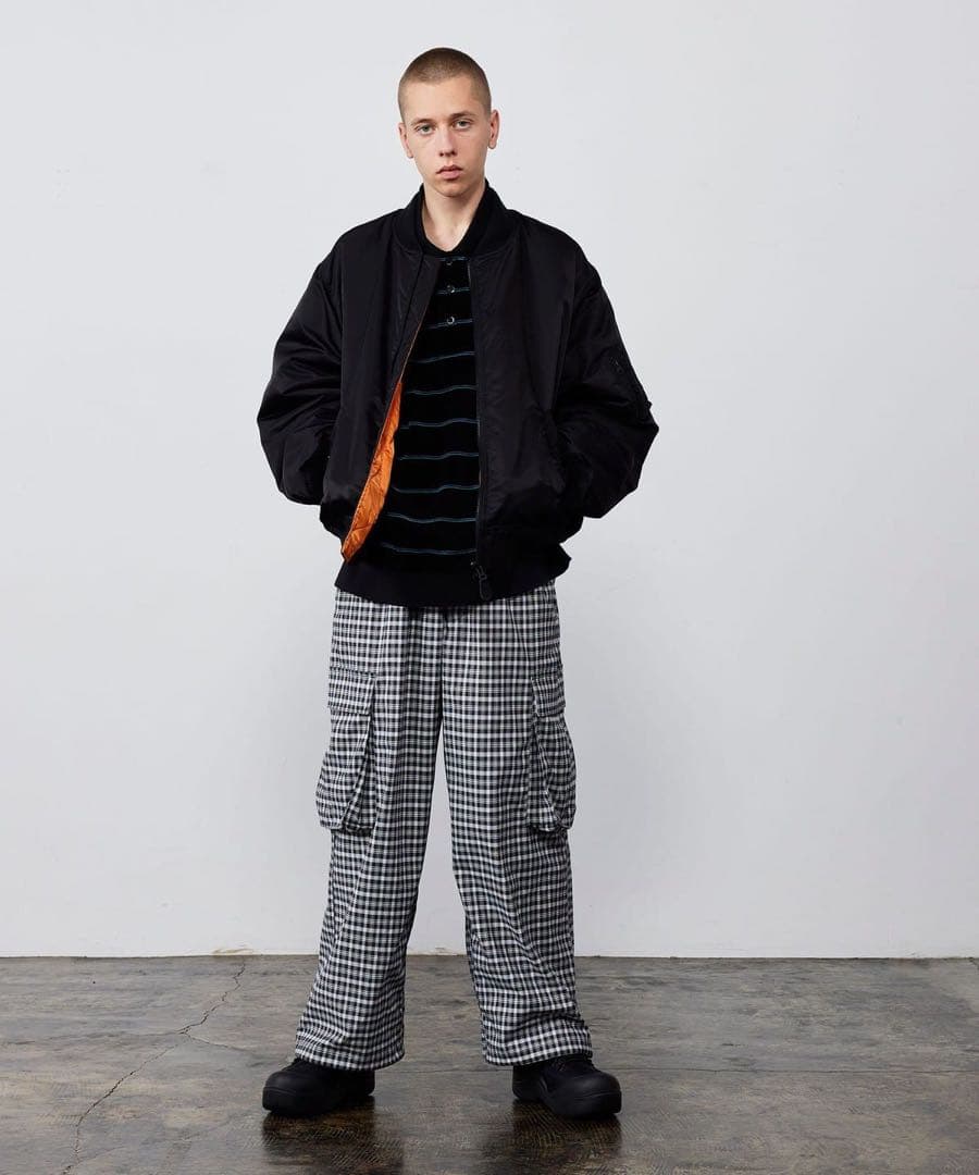 BEAMS MA-1 ブラック