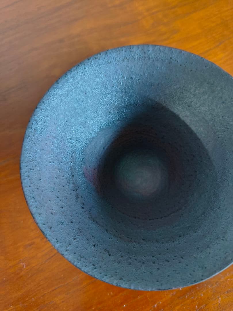 【二階堂 明弘】 錆器 三角碗 2点