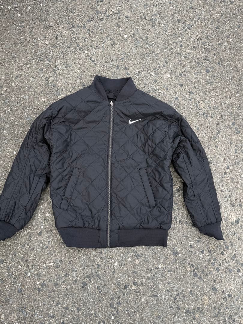 Nike ブラック MA-1 フライトジャケットNIKE 2way