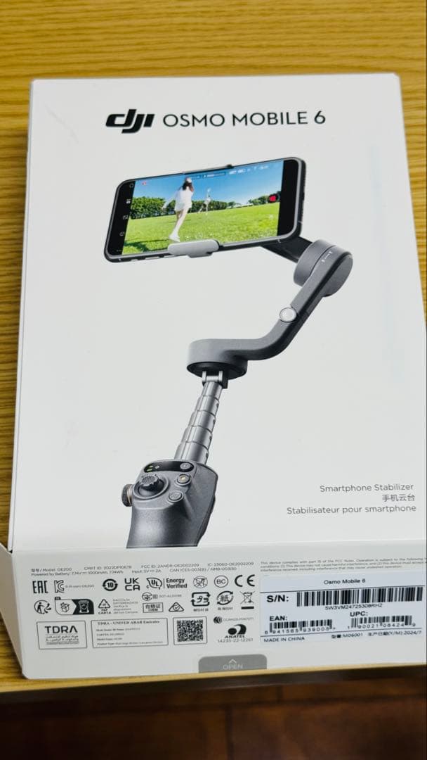 DJI Osmo Mobile 6 スマートフォンスタビライザー　MagSafe