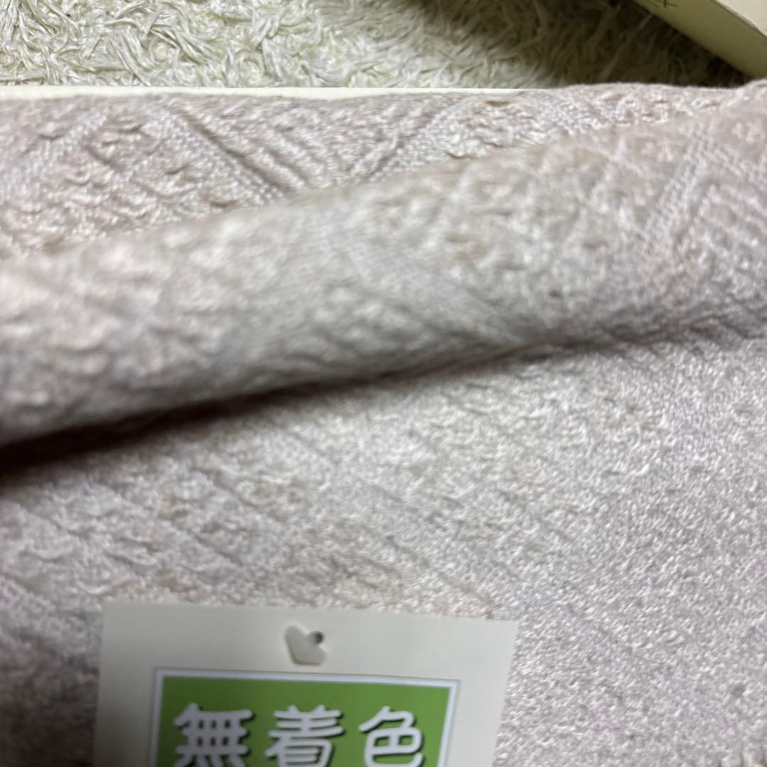 シルク毛布 絹毛布 絹100% 麻100% 絹麻 クリーム ベージュ 日本製