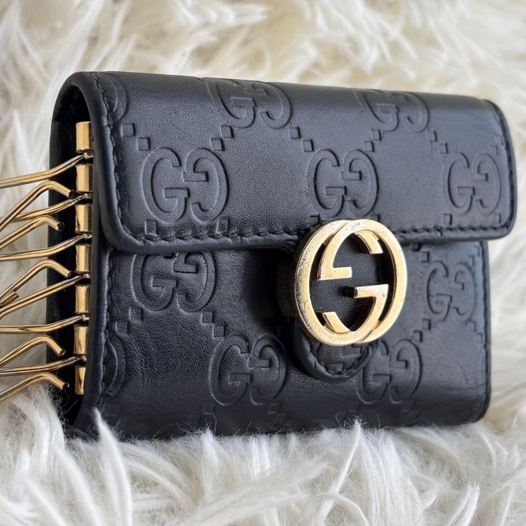 ※ゆうや※　　　　　　　　　　　　　　【激レア 美品】グッチ6連キーケース