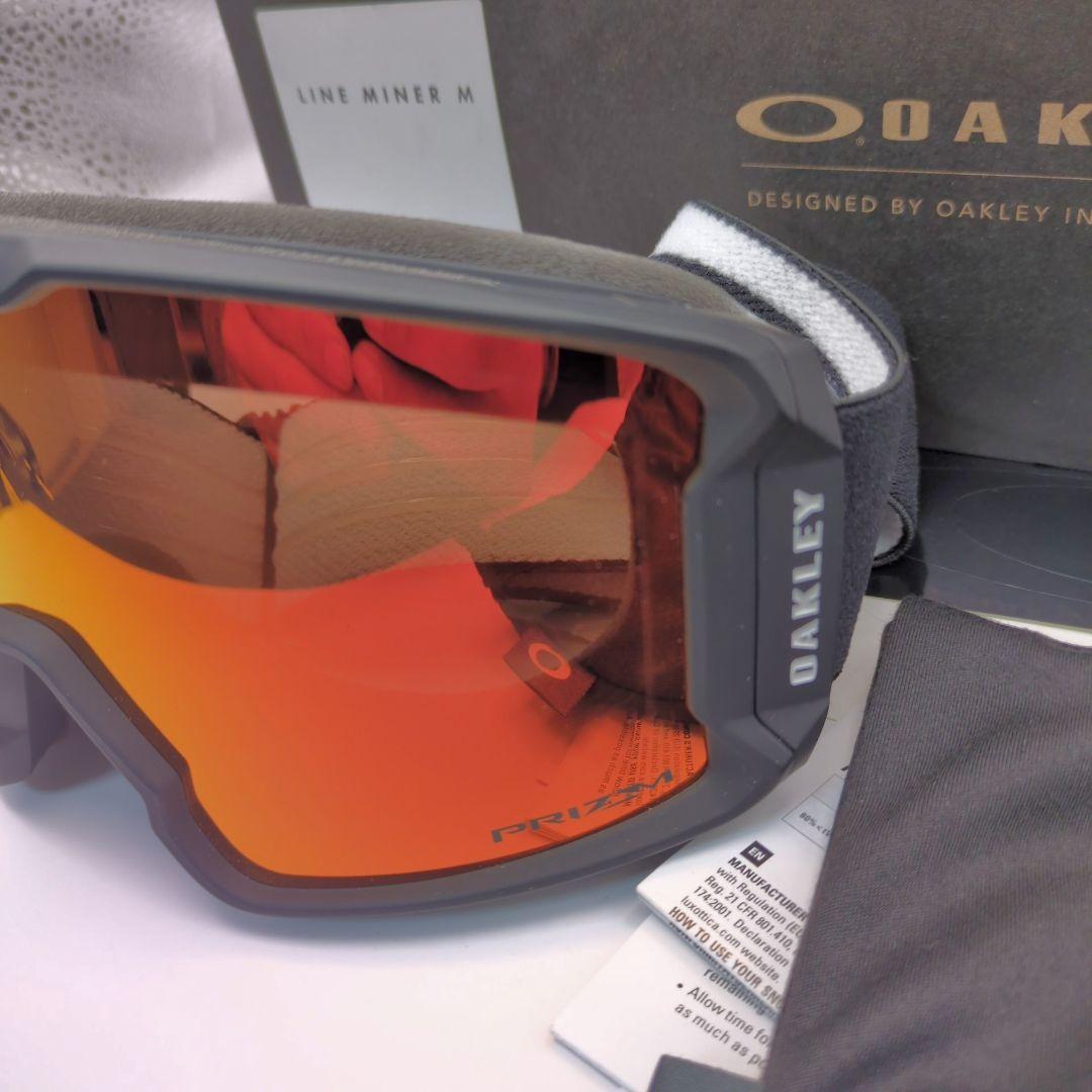 OAKLEY LINE MINER M ゴーグル 美品