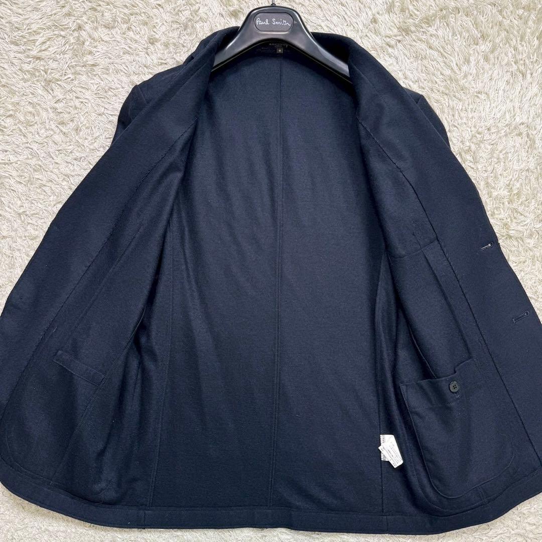 銀ボタン 刻印入り◎マッキントッシュロンドン 紺ブレ アンコン ウール メンズM