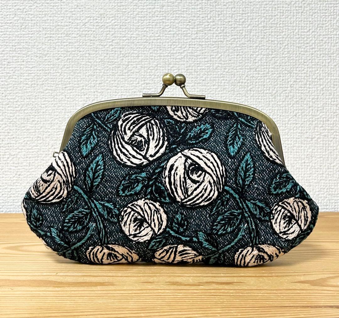 【該当者さま専用作品につきご購入不可となります】 がま口ポーチ 4点