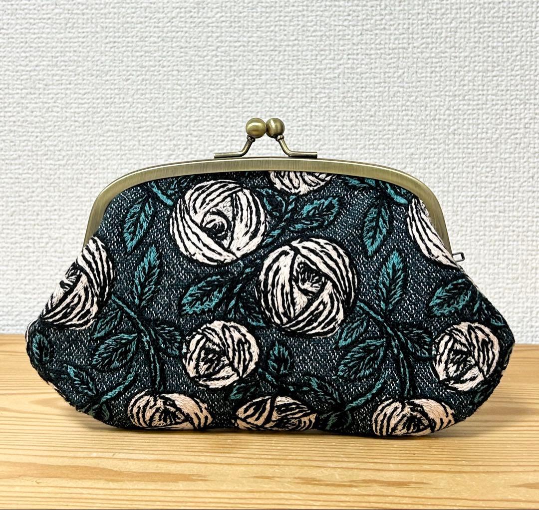 【該当者さま専用作品につきご購入不可となります】 がま口ポーチ 4点