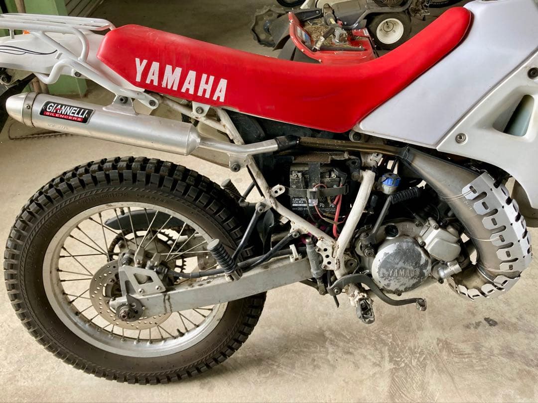 DT125R 3FW 用　GIANNELLI 製　チャンバーとサイレンサ